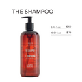 Our shampoo with nettle and biotin supports healthy hair growth and reduces hair fall naturally.