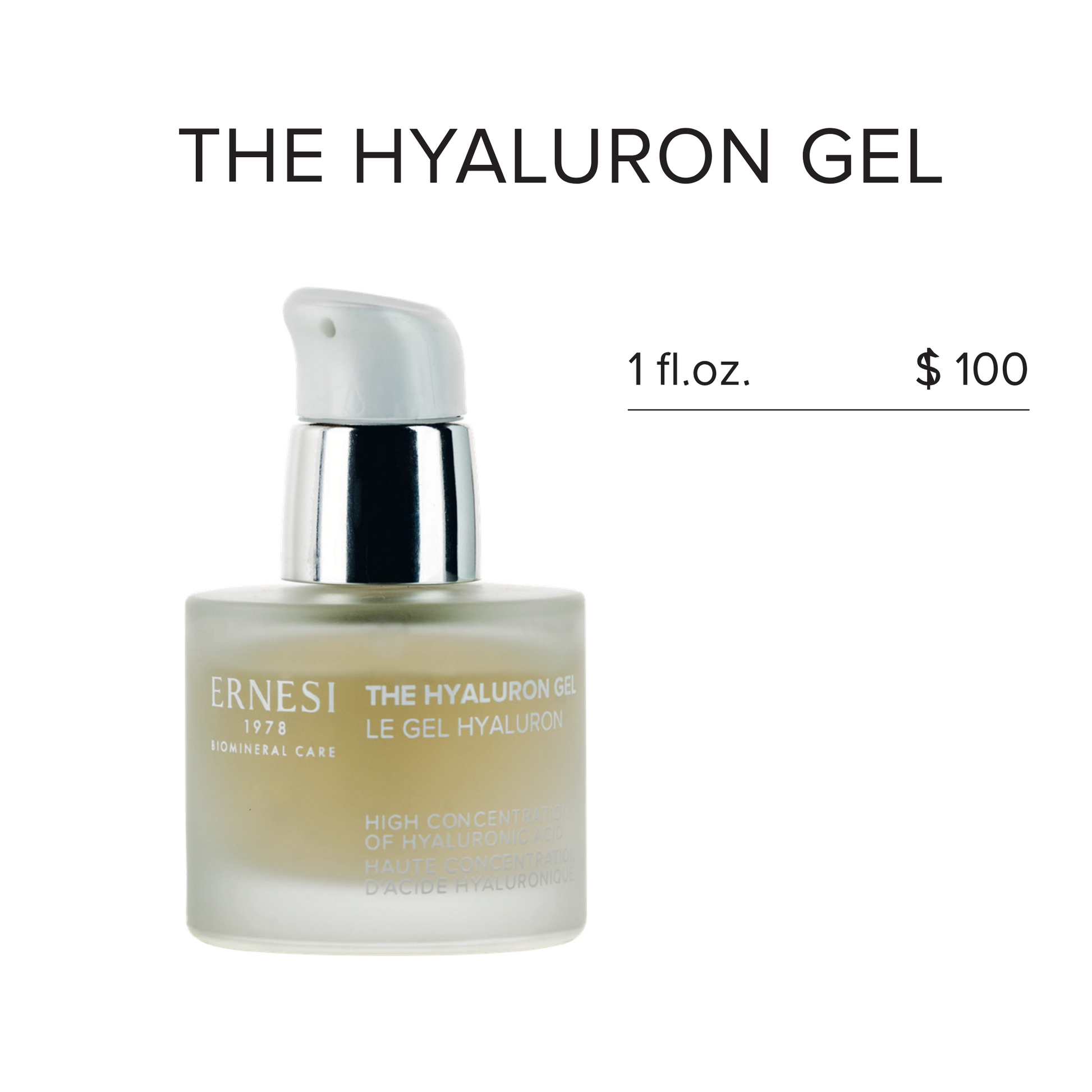 Quench your skin's thirst! Experience smoother, fresher skin with our hydrating Hyaluron Gel.