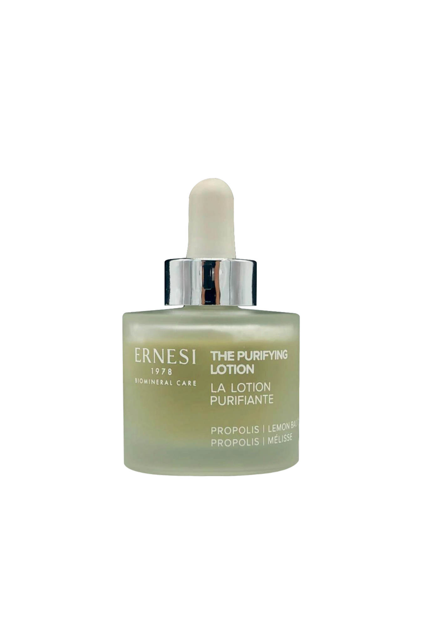 Revitalize your skin naturally with our purifying lotion made with lemon balm and propolis.